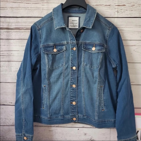 Sonoma jean jacket (NWT) - Picture 4 of 10